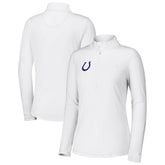 Indianapolis Colts Women's Sport Playa Vista IslandZone Quarter-Zip Jacket - White on sale