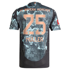 Thomas Müller Bayern Munich 2024/25 Away Player Jersey - Black online