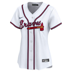 Atlanta Braves Women's Home Limited Jersey White