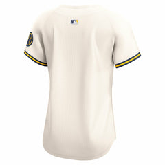 Milwaukee Brewers Women's Home Limited Jersey Cream
