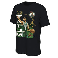 Jayson Tatum Boston Celtics Jordan Brand Player T-Shirt - Black on sale