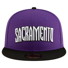 Sacramento Kings 2024/25 Classic Edition Jersey Hook 59FIFTY Fitted Hat - Purple/Black shop