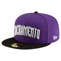 Sacramento Kings 2024/25 Classic Edition Jersey Hook 59FIFTY Fitted Hat - Purple/Black shop