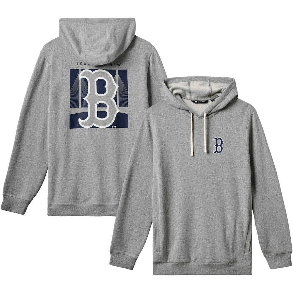 Boston Red Sox TravisMathew Cloud Pullover Hoodie Gray