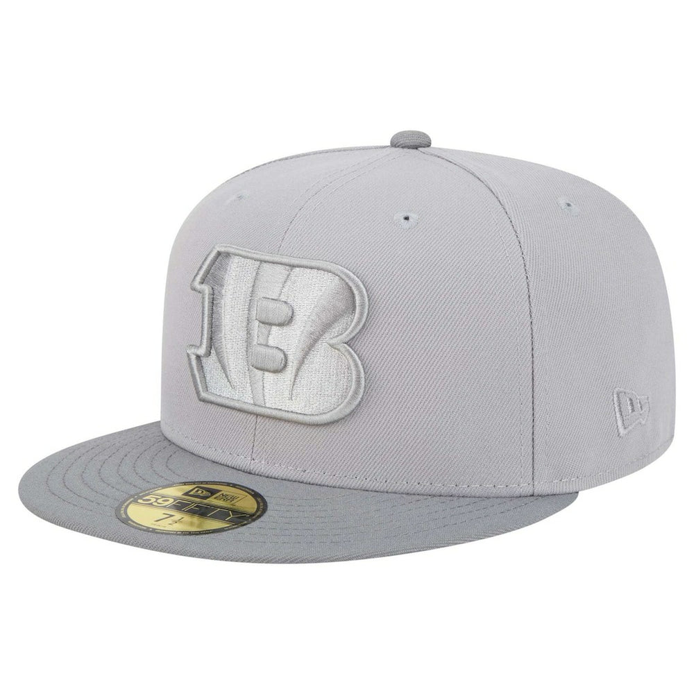 Cincinnati Bengals New Era Iron Cloud 59FIFTY Fitted Hat - Gray/Graphite discount