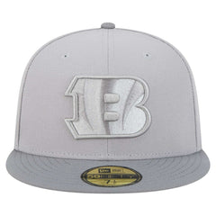 Cincinnati Bengals New Era Iron Cloud 59FIFTY Fitted Hat - Gray/Graphite discount