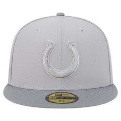 Indianapolis Colts New Era Iron Cloud 59FIFTY Fitted Hat - Gray/Graphite on sale