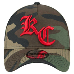 Kansas City Chiefs New Era Mystic Camo A-Frame 9FORTY Adjustable Hat - Camo sale