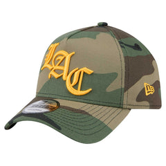 Los Angeles Chargers New Era Mystic Camo A-Frame 9FORTY Adjustable Hat - Camo for sale