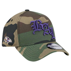 Baltimore Ravens New Era Mystic Camo A-Frame 9FORTY Adjustable Hat - Camo outlet