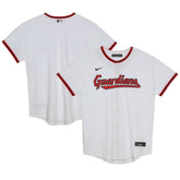 Cleveland Guardians Preschool Home Blank Replica Jersey White
