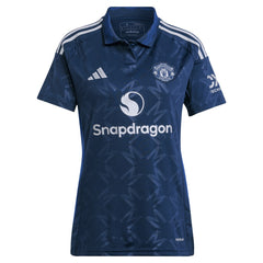 Alejandro Garnacho Manchester United Women's 2024/25 Away Replica Player Jersey - Navy discount