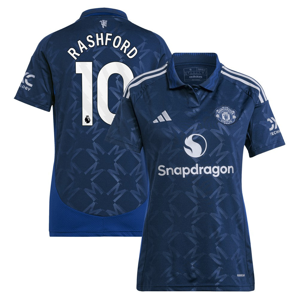 Marcus Rashford Manchester United Women's 2024/25 Away Replica Player Jersey - Navy sale