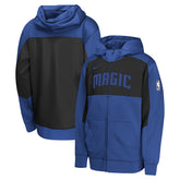 Orlando Magic Youth Authentic On-Court Showtime Performance Full-Zip Hoodie - Blue/Black outlet