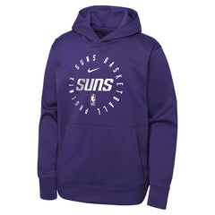 Phoenix Suns Youth Performance Practice Spotlight Pullover Hoodie - Purple online