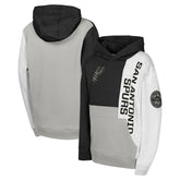 San Antonio Spurs Youth Splash Pullover Hoodie - Black sale