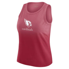 Arizona Cardinals WEAR by Erin Andrews x Gracie Hunt Women's Ombre Tank Top - Cardinal online