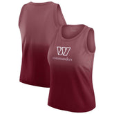Washington Commanders WEAR by Erin Andrews x Gracie Hunt Women's Ombre Tank Top - Burgundy for sale