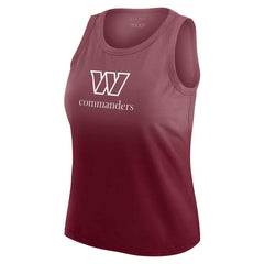 Washington Commanders WEAR by Erin Andrews x Gracie Hunt Women's Ombre Tank Top - Burgundy for sale