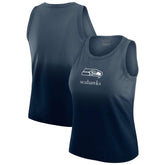 Seattle Seahawks WEAR by Erin Andrews x Gracie Hunt Women's Ombre Tank Top - Navy on sale