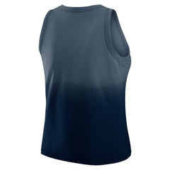 Seattle Seahawks WEAR by Erin Andrews x Gracie Hunt Women's Ombre Tank Top - Navy on sale