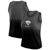 Jacksonville Jaguars WEAR by Erin Andrews x Gracie Hunt Women's Ombre Tank Top - Black cheap