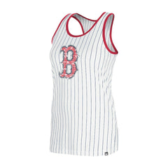 Boston Red Sox Women's Gameday Pinstripe Tank Top White
