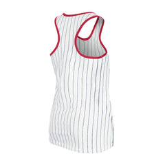 Boston Red Sox Women's Gameday Pinstripe Tank Top White