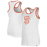 San Francisco Giants Women's Gameday Pinstripe Tank Top White