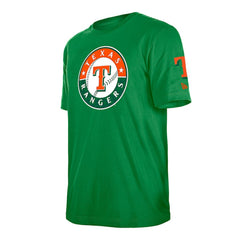 Texas Rangers St. Patrick's Day Shamrock Fill T-Shirt Kelly Green