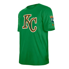 Kansas City Royals St. Patrick's Day Shamrock Fill T-Shirt Kelly Green