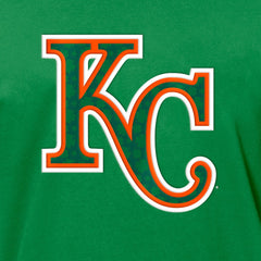 Kansas City Royals St. Patrick's Day Shamrock Fill T-Shirt Kelly Green