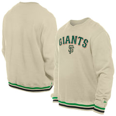 San Francisco Giants St. Patrick's Day Twill Pullover Sweatshirt Cream