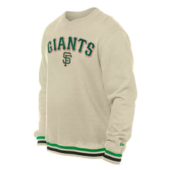 San Francisco Giants St. Patrick's Day Twill Pullover Sweatshirt Cream