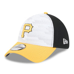 Pittsburgh Pirates 2025 MLB Clubhouse 39THIRTY Flex Hat Black/Gold