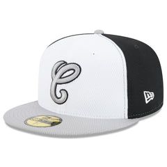 Chicago White Sox 2025 MLB Clubhouse 59FIFTY Fitted Hat Black/Gray