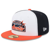 Houston Astros 2025 MLB Clubhouse 59FIFTY Fitted Hat Navy/Orange