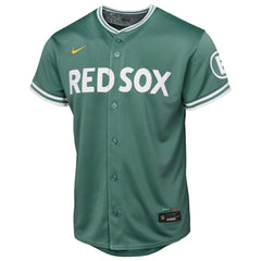 Boston Red Sox Youth 2025 City Connect Limited Jersey Green