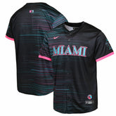 Miami Marlins Youth 2025 City Connect Limited Jersey Black