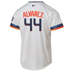 Yordan Alvarez Houston Astros Youth 2025 City Connect Limited Player Jersey White