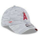 Los Angeles Angels 2025 MLB Clubhouse 39THIRTY Flex Hat Gray