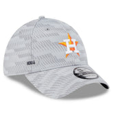 Houston Astros 2025 MLB Clubhouse 39THIRTY Flex Hat Gray