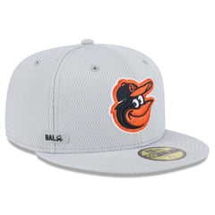 Baltimore Orioles 2025 MLB Clubhouse 59FIFTY Fitted Hat Gray