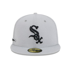 Chicago White Sox 2025 MLB Clubhouse 59FIFTY Fitted Hat Gray