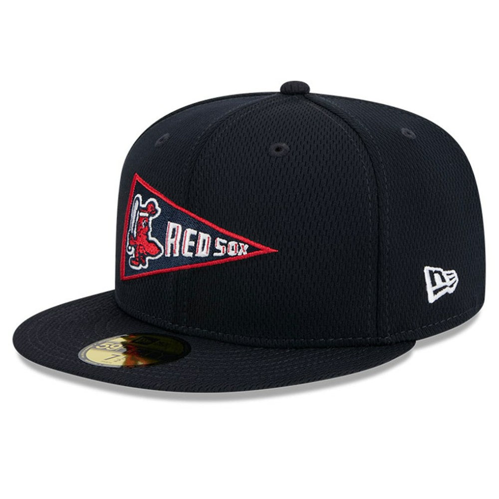 Boston Red Sox 2025 MLB Clubhouse 59FIFTY Fitted Hat Navy
