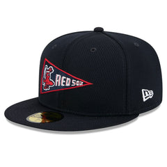 Boston Red Sox 2025 MLB Clubhouse 59FIFTY Fitted Hat Navy