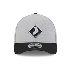 Chicago White Sox 2025 Batting Practice 9FORTY M-Crown Adjustable Hat Gray/Black