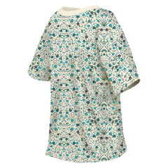 Philadelphia Eagles New Era Women's Glam Game Floral Scoop Neck T-Shirt - Cream sale
