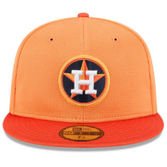 Houston Astros 2025 Spring Training 59FIFTY Fitted Hat Orange