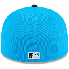 Miami Marlins 2025 Spring Training Low Profile 59FIFTY Fitted Hat Blue/Black